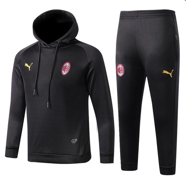 Survetement Football Enfant AC Milan 2018-19 Noir